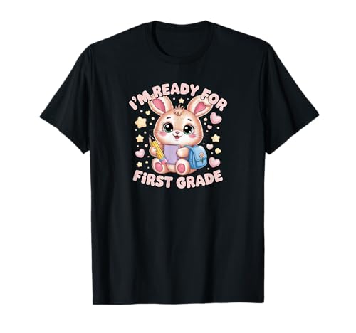 Süßes Bunny First Grade Back to School T-Shirt für Kinder T-Shirt Süßes Bunny First Grade Back to School T-Shirt für Kinder T-Shirt von I'm Ready for First Grade Bunny Kids Tee