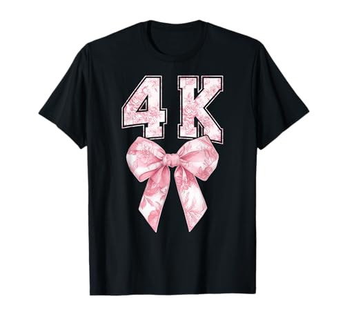 4K Coquette Bow Preppy I'm Ready for 4K First Day of 4K Girl T-Shirt 4K Coquette Bow Preppy I'm Ready for 4K First Day of 4K Girl T-Shirt von I’m Ready to Crush 4K Back to School Girly PK4 Kid