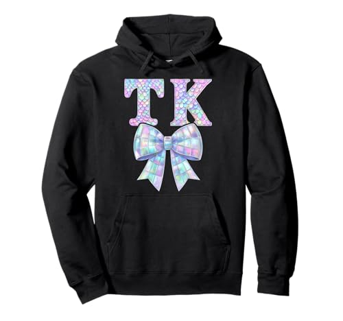 Coquette Bow Preppy I'm Ready for TK First Day of TK Girl Pullover Hoodie Coquette Bow Preppy I'm Ready for TK First Day of TK Girl Pullover Hoodie von I’m Ready to Crush TK Back to School Girly TK Kids