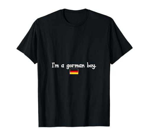 I'm a german boy T-Shirt I'm a german boy T-Shirt von I'm a german boy