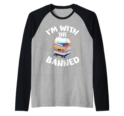 I m with the banned Design for a book reader Raglan von I m with the banned Design