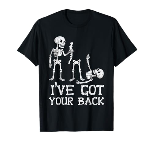 Halloween Skelette Ive Got Your Back Kostüm Herren Damen Kinder T-Shirt von I've Got Your Back Halloween Skeleton Skull Men