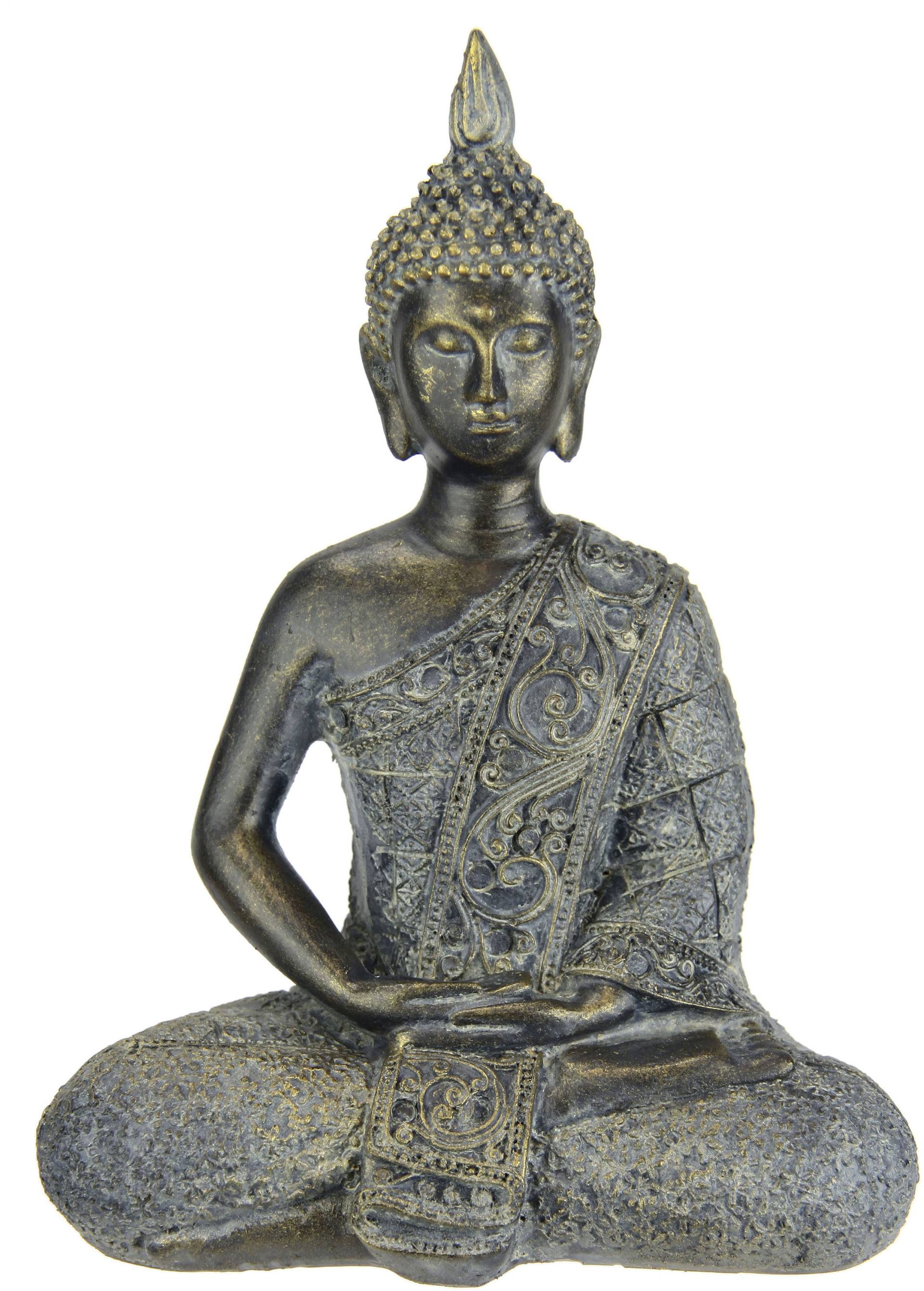 I.GE.A. Dekofigur "Buddha Figur sitzend meditierend Statue Figuren Skulptur" von I.Ge.A.