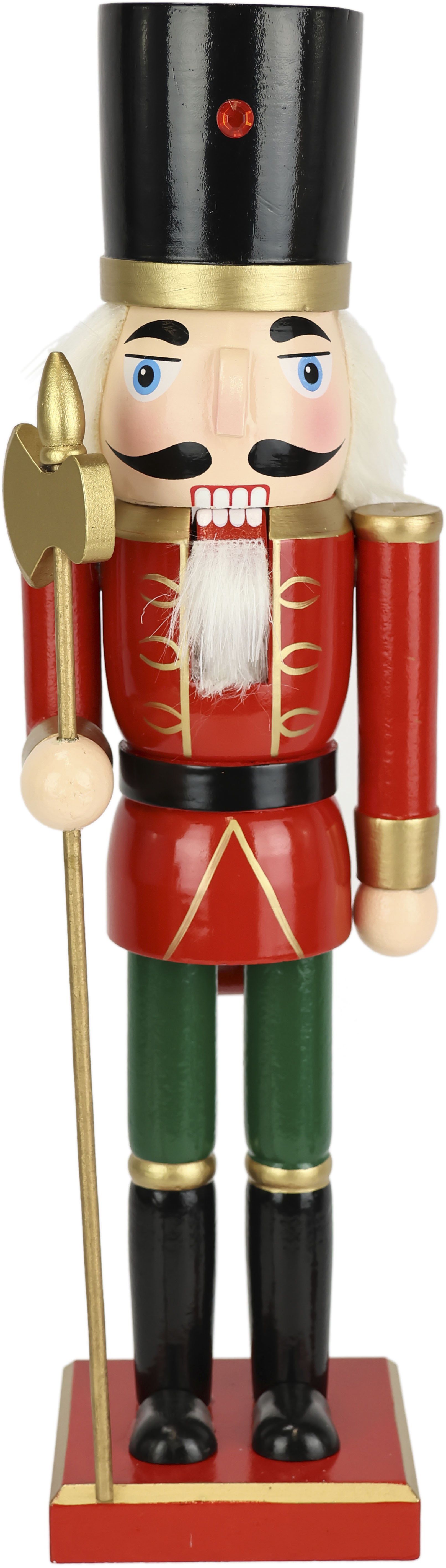 I.GE.A. Dekofigur "Nussknacker" Dekofigur Statue Deko Männchen Weihnachtsdeko von I.Ge.A.