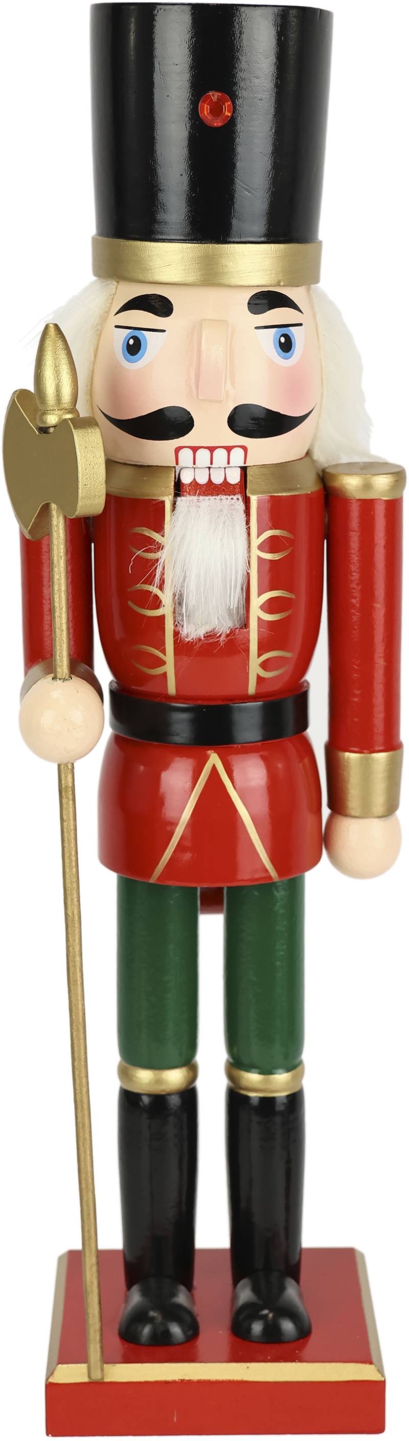 I.GE.A. Dekofigur "Nussknacker" Dekofigur Statue Deko Männchen Weihnachtsdeko von I.Ge.A.