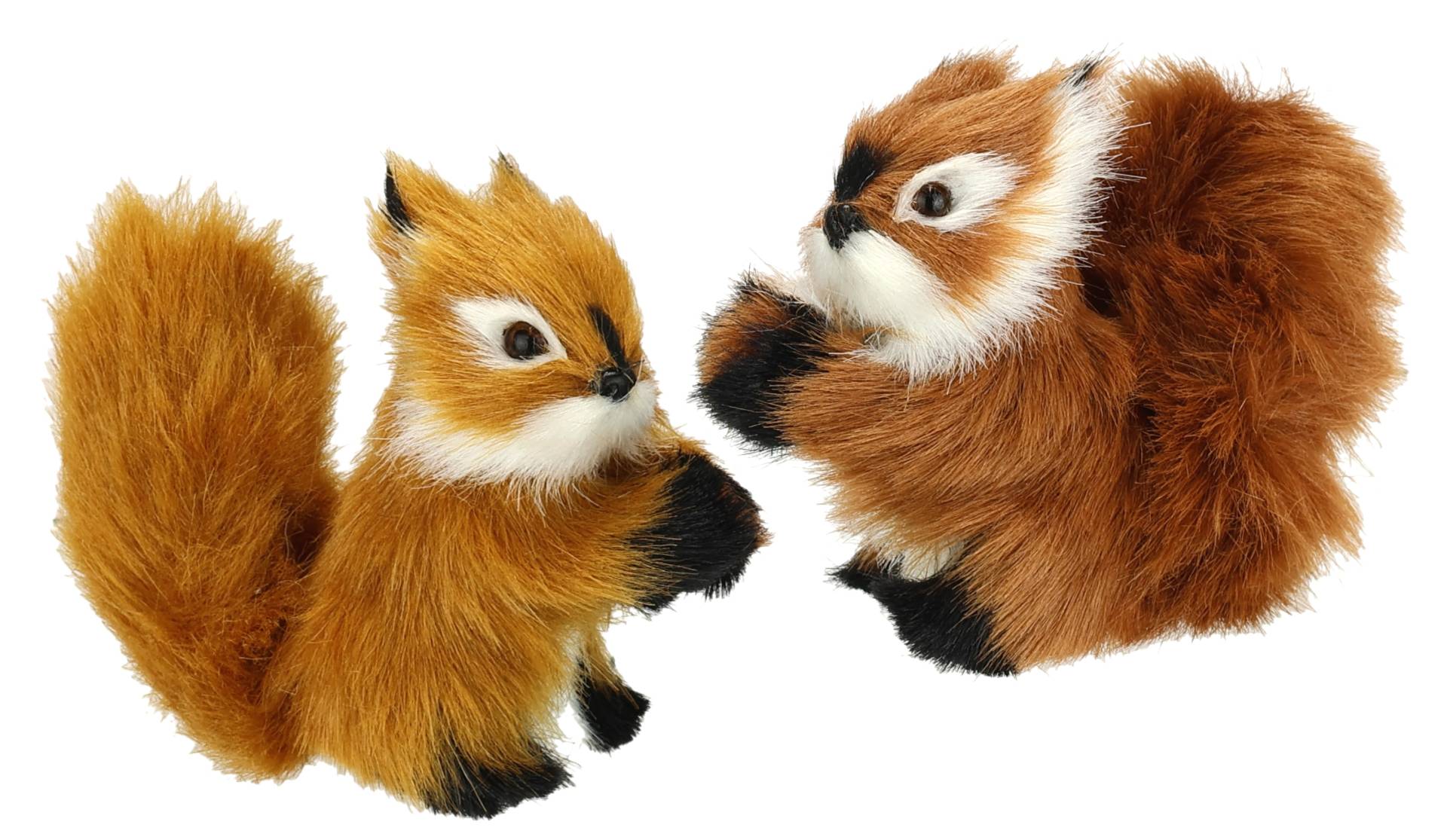 I.GE.A. Dekofigur "Tierfigur mini Eichhörnchen", 2er Set aus Kunstfell Statue Ornamente Pelz Plüschtier Waldtier I.GE.A. Dekofigur "Tierfigur mini Eichhörnchen", 2er Set aus Kunstfell Statue Ornamente Pelz Plüschtier Waldtier von I.Ge.A.