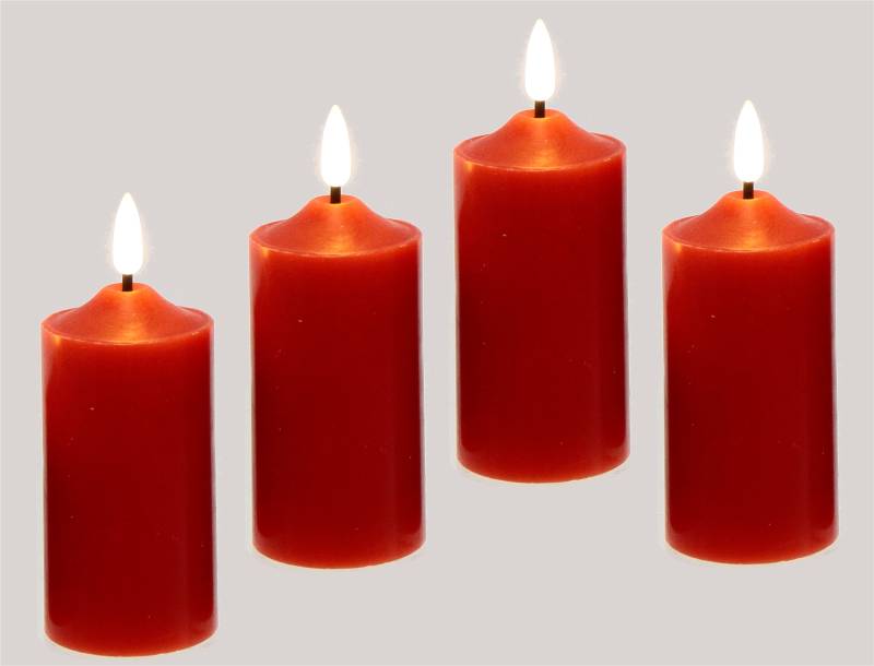 I.GE.A. LED-Kerze "Kerzen 4er Set" von I.Ge.A.