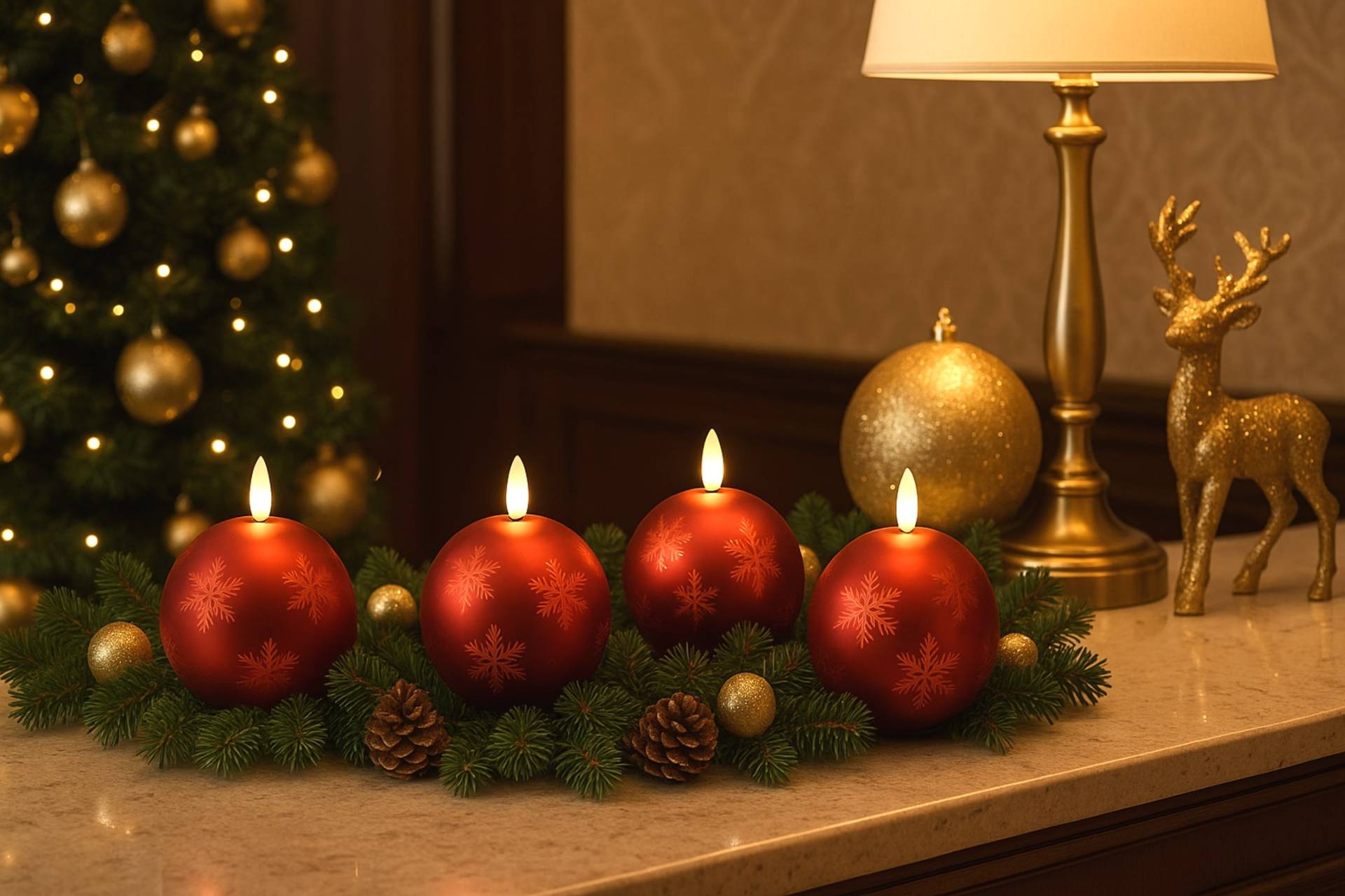 I.GE.A. LED-Kerze "Kugel-Kerze A" von I.Ge.A.