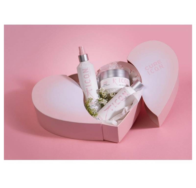 I.c.o.n Haarpflege-Set Cure - Deluxe Geschenkset - Shampoo,Conditioner .Cure Spray von I.c.o.n