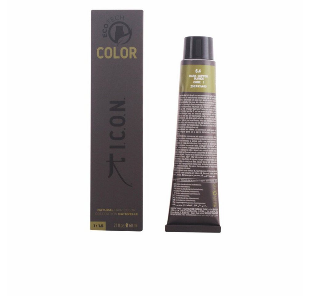 I.c.o.n Mascara ECOTECH COLOR natural color #6.4 dark copper blonde 60ml I.c.o.n Mascara ECOTECH COLOR natural color #6.4 dark copper blonde 60ml von I.c.o.n