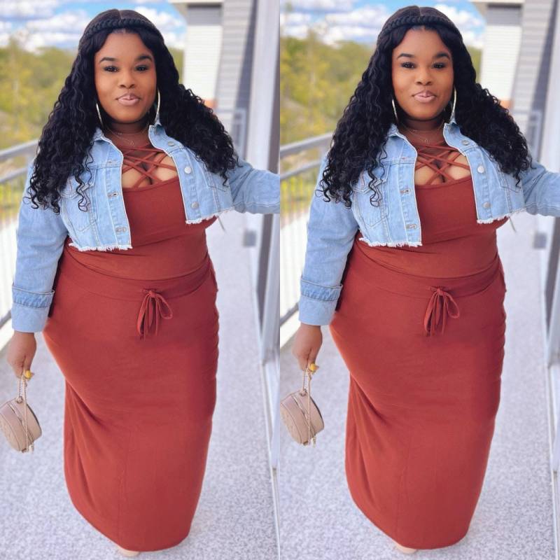 Caged Tank Top von IAMCURVYGLAM