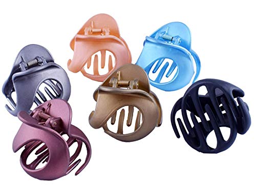 6 Stücke Klaue Clips, Haargreifer Damen Haarspangen Acryl Haarklammer Vintage Haarkneifer Unregelmäßige Rutschfeste Haarnadel Haarkrebs Haarschmuck für Damen Mädchen Kinder, 6 Farben 6 Stücke Klaue Clips, Haargreifer Damen Haarspangen Acryl Haarklammer Vintage Haarkneifer Unregelmäßige Rutschfeste Haarnadel Haarkrebs Haarschmuck für Damen Mädchen Kinder, 6 Farben von IAOAAO