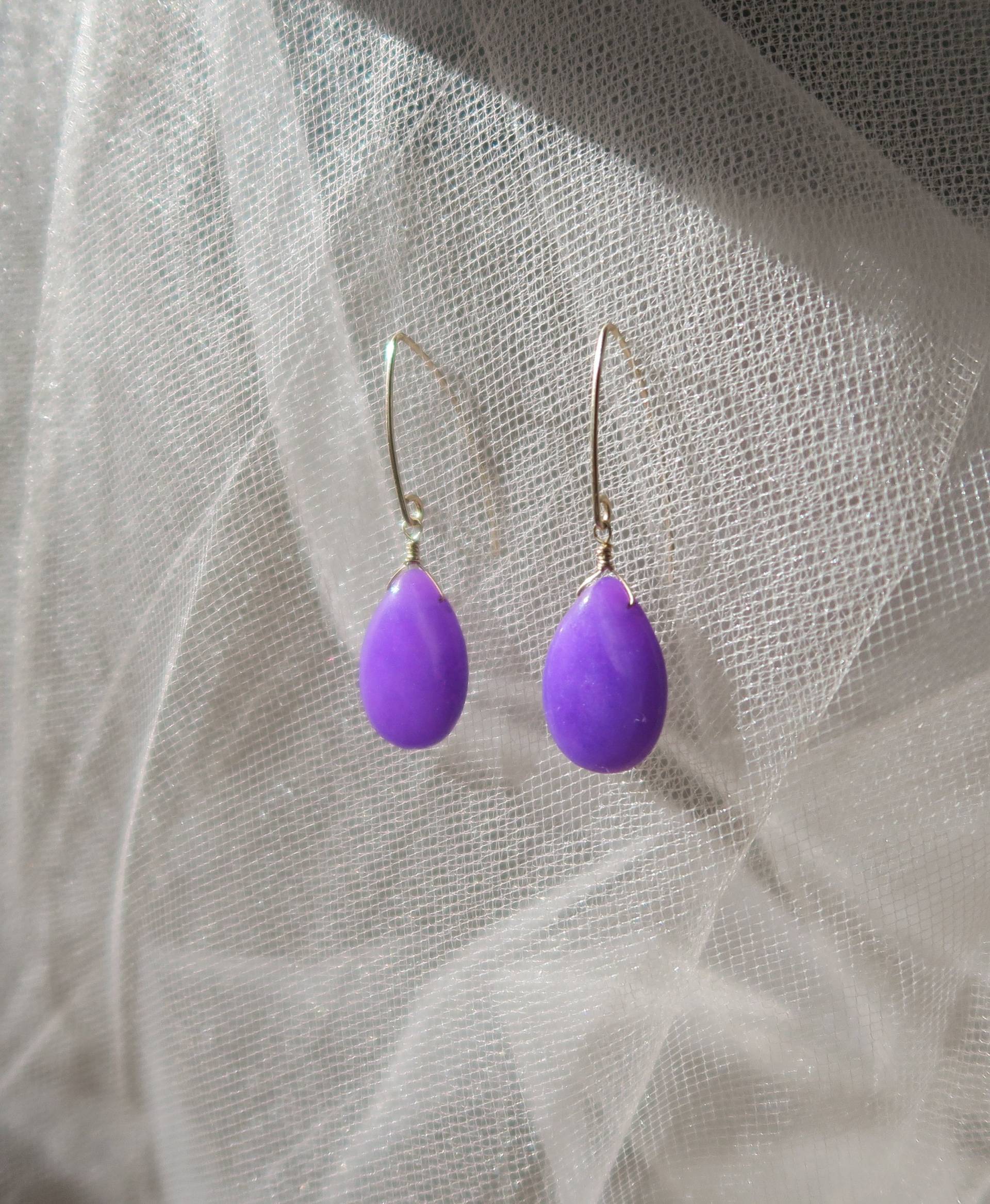 Perfekte Fusia Tropfen Ohrringe Perfekte Fusia Tropfen Ohrringe von IAmFromStone
