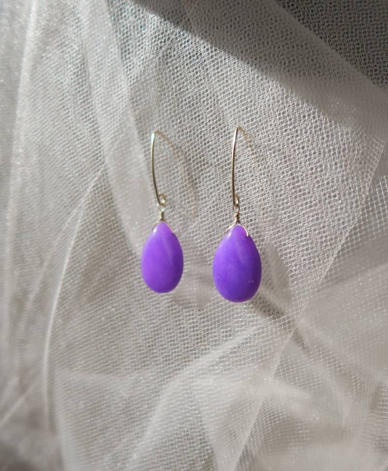 Perfekte Fusia Tropfen Ohrringe Perfekte Fusia Tropfen Ohrringe von IAmFromStone