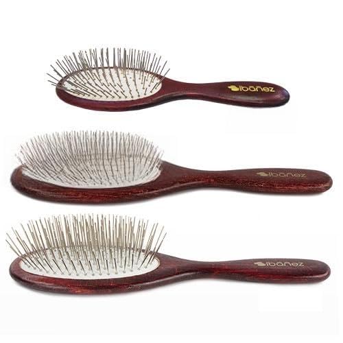 Ibañez Bürste für Hunde und Katzen, Butter mit Stacheln, extra lang, weiches und flexibles Kissen Ibañez Bürste für Hunde und Katzen, Butter mit Stacheln, extra lang, weiches und flexibles Kissen von IBAÑEZ