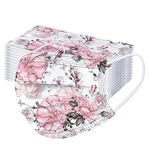 IBAOBAO 50 Stück Mundschutz Erwachsene Einweg 3D Druck Mund und Nasenschutz Blumen Motiv 3-lagig Einmal MNS Maske Halstuch Staubdicht Atmungsaktiv Multifunktionstuch Schals Tücher IBAOBAO 50 Stück Mundschutz Erwachsene Einweg 3D Druck Mund und Nasenschutz Blumen Motiv 3-lagig Einmal MNS Maske Halstuch Staubdicht Atmungsaktiv Multifunktionstuch Schals Tücher von IBAOBAO