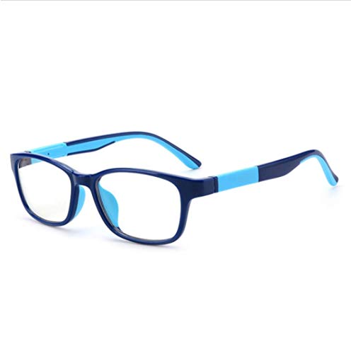 Brille Kinder Brillengestelle Anti Blaulicht Computerbrille UV Schutz Kinderbrille Strahlenschutz Brillenfassung Jungen Mädchen Streberbrille TR90 Computer TV Nerdbrille Lesen Handy Brillenrahmen von IBLUELOVER
