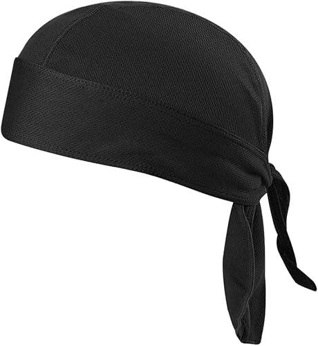 IBLUELOVER Bandana Cap Damen Herren Schnell Trocknende Kopftuch Atmungsaktiv Fahrrad Kopfbedeckung UV Schutz Sommermütze Sport Beanie Fahrradmütze Outdoor Bandana Piratenhut Wandern Klettern Laufen von IBLUELOVER