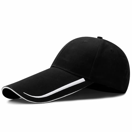 IBLUELOVER Baseball Cap Herren Damen Basecap UV-Schutz Schirmmützen Verstellbar Sommer Kappe verlängerte Krempe Baseballkappe zum Laufen Sport Tennis Golf Outdoor von IBLUELOVER