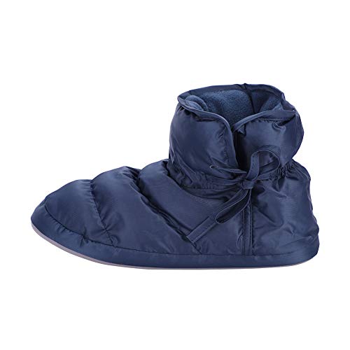 Daunenschuhe Boot Damen Herren Winter Hausschuhe Bowknot Indoor Schuhe Warm Pantoffeln Knöchel Cover Hüttenschuhe Flache Sohle Slipper Down Weihnachten Geschenk für Winter Herbst Frühling von IBLUELOVER