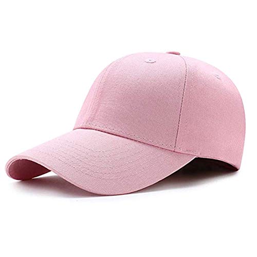 Snapback Cap Junge Mädchen Baseballcap Baumwolle Kappe Einfarbig Sonnenschutz Sonnenhut Outdoor Basecap Einstellbar Baseballkappe Kinder Hut Draussen Sport Baseball Mütze für Reisen Golf Tennis von IBLUELOVER