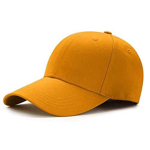 Snapback Cap Junge Mädchen Baseballcap Baumwolle Kappe Einfarbig Sonnenschutz Sonnenhut Outdoor Basecap Einstellbar Baseballkappe Kinder Hut Draussen Sport Baseball Mütze für Reisen Golf Tennis von IBLUELOVER