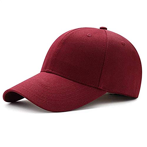 Snapback Cap Junge Mädchen Baseballcap Baumwolle Kappe Einfarbig Sonnenschutz Sonnenhut Outdoor Basecap Einstellbar Baseballkappe Kinder Hut Draussen Sport Baseball Mütze für Reisen Golf Tennis von IBLUELOVER