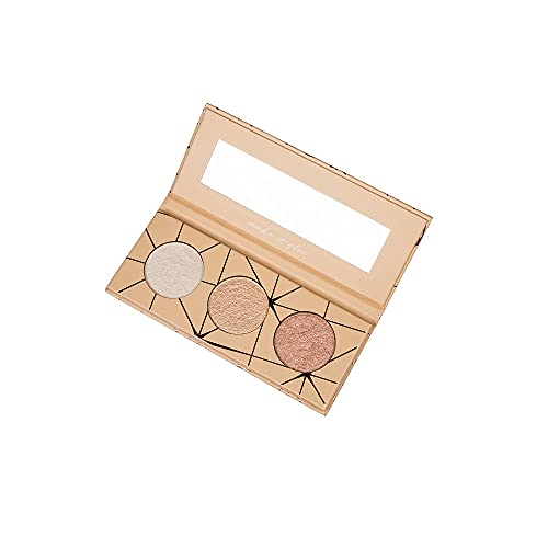 Lidschatten Palleten Make Up - Glow Trio Eyeshadow Make-Up Kosmetik - Perfekte cremige Textur - Aufhellende Wirkung von IBRA