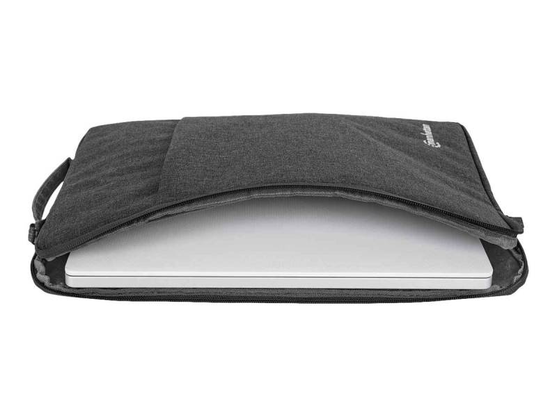 IC INTRACOM Notebook-Rucksack MANHATTAN Seattle Notebook Sleeve 15,6" wasserfest anthrazit von IC INTRACOM