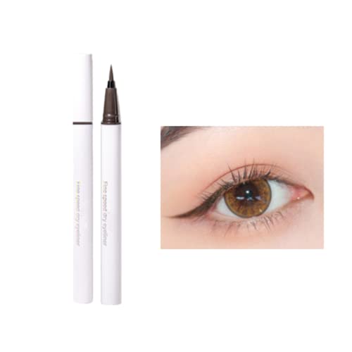 Farbiger Eyeliner Langlebiger wasserdichter flüssiger Eyeliner, langlebiger hochpigmentierter bunter Eyeliner für Augen-Make-up für Frauen (braun) von ICATUENY