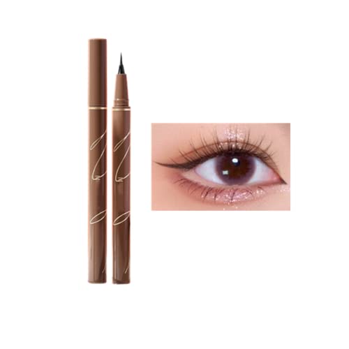 Flüssiger Eyeliner Langanhaltend Pigmentiert Wasserfester, Wischfester Liquid Liner für Augen,Gesicht und Körper (schwarz) von ICATUENY