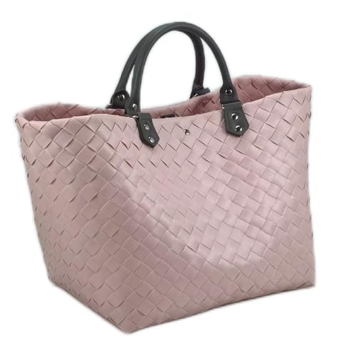 ICE-BAG 5110-37-0U WITZGALL SHOPPER KLASSIKER Q ICE-ROSA Maße: 37 x 24 x 28/42 cm von ICE-BAG