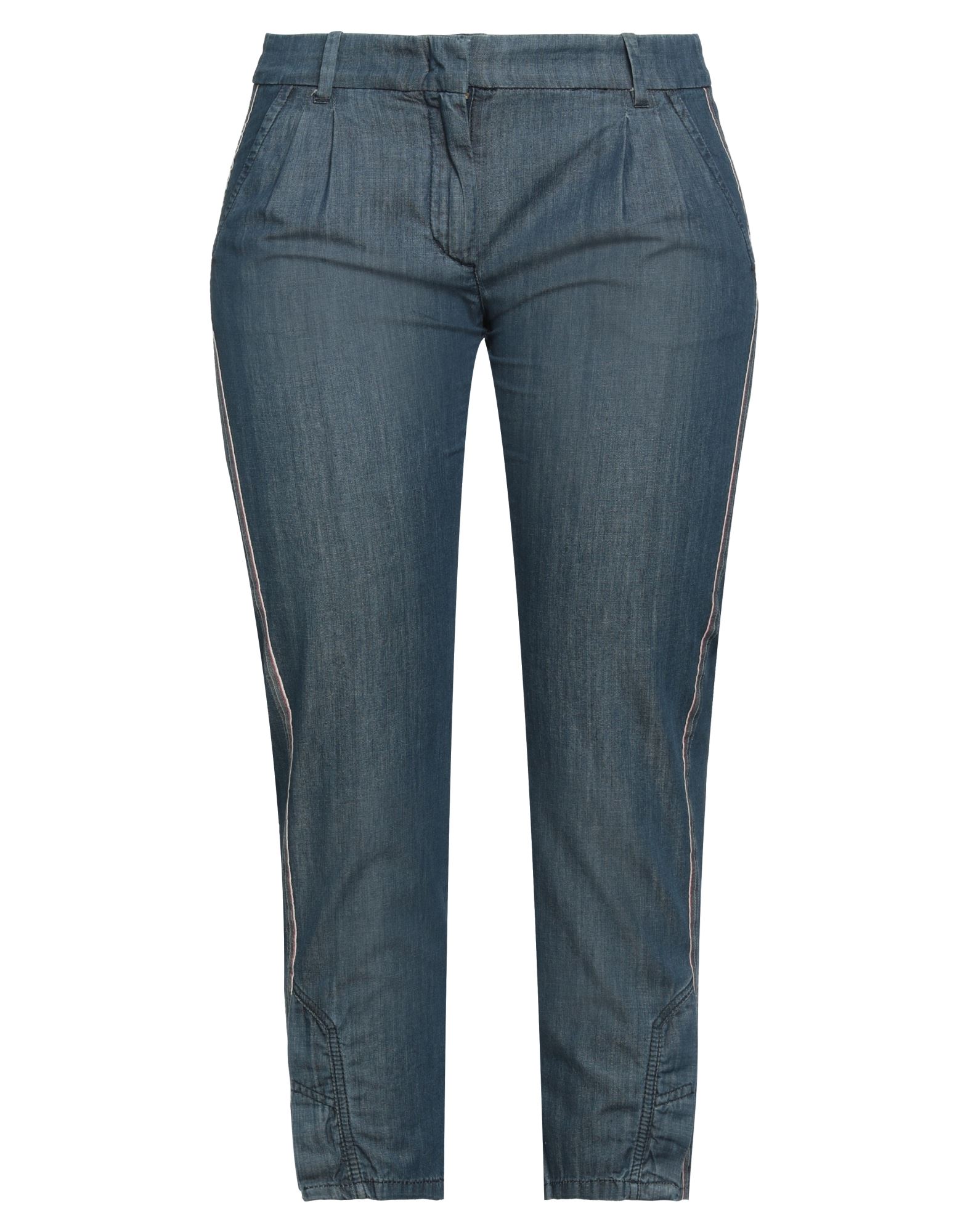 ICE ICEBERG Cropped Jeans Damen Blau von ICE ICEBERG