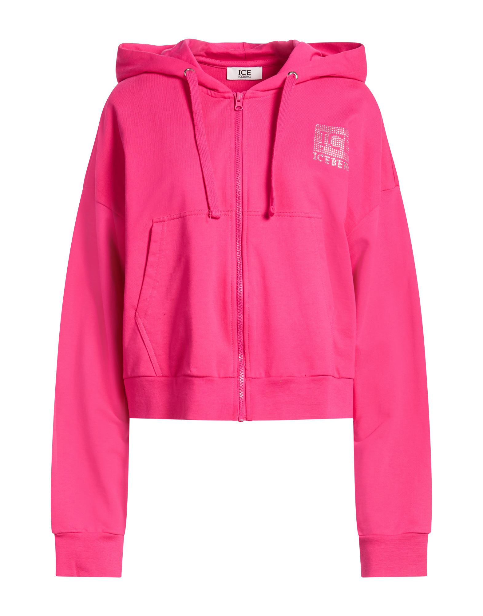 ICE ICEBERG Sweatshirt Damen Fuchsia von ICE ICEBERG