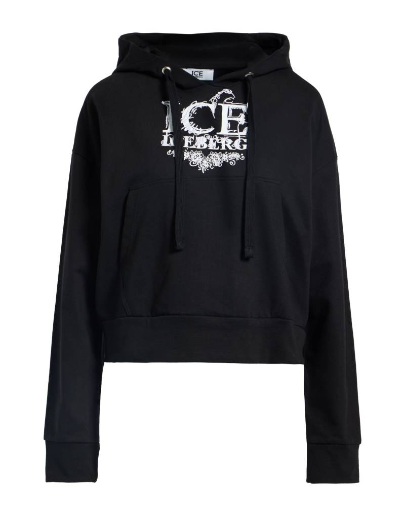ICE ICEBERG Sweatshirt Damen Schwarz von ICE ICEBERG