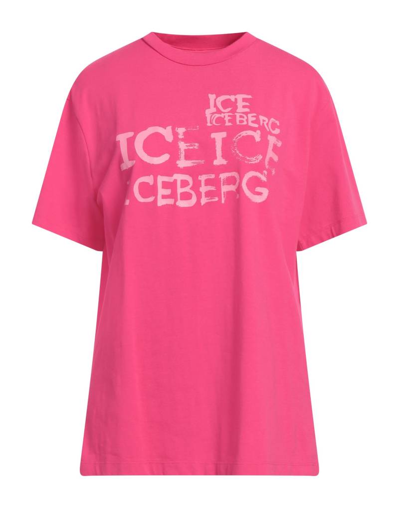 ICE ICEBERG T-shirts Damen Fuchsia von ICE ICEBERG