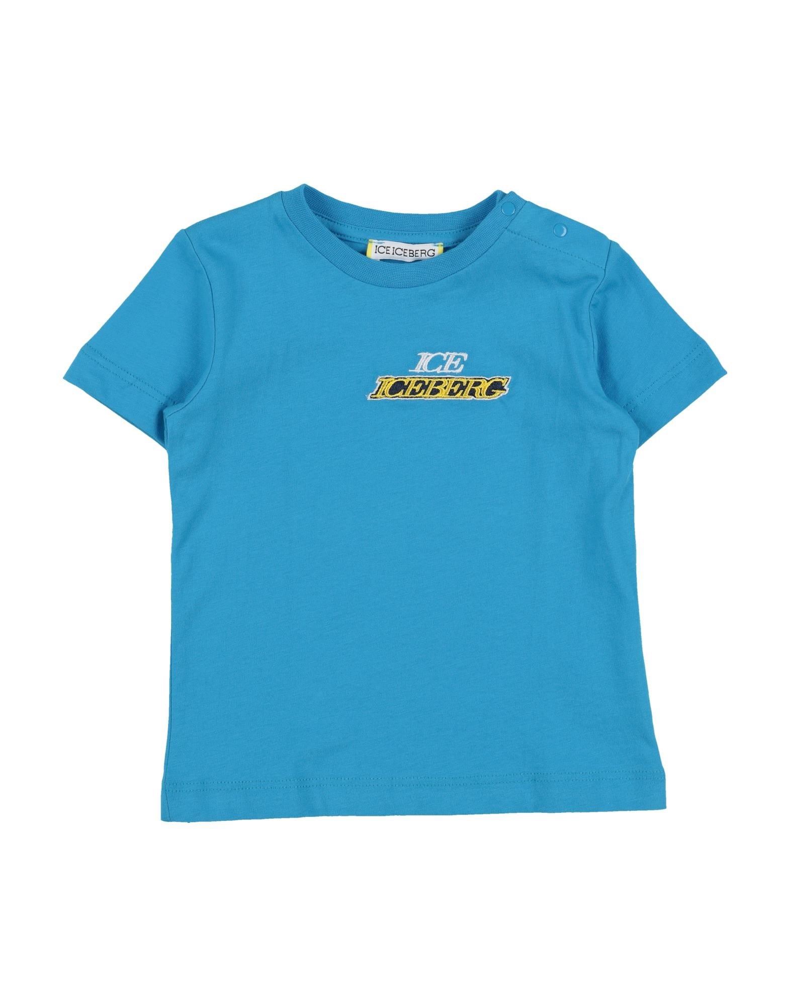 ICE ICEBERG T-shirts Kinder Azurblau von ICE ICEBERG