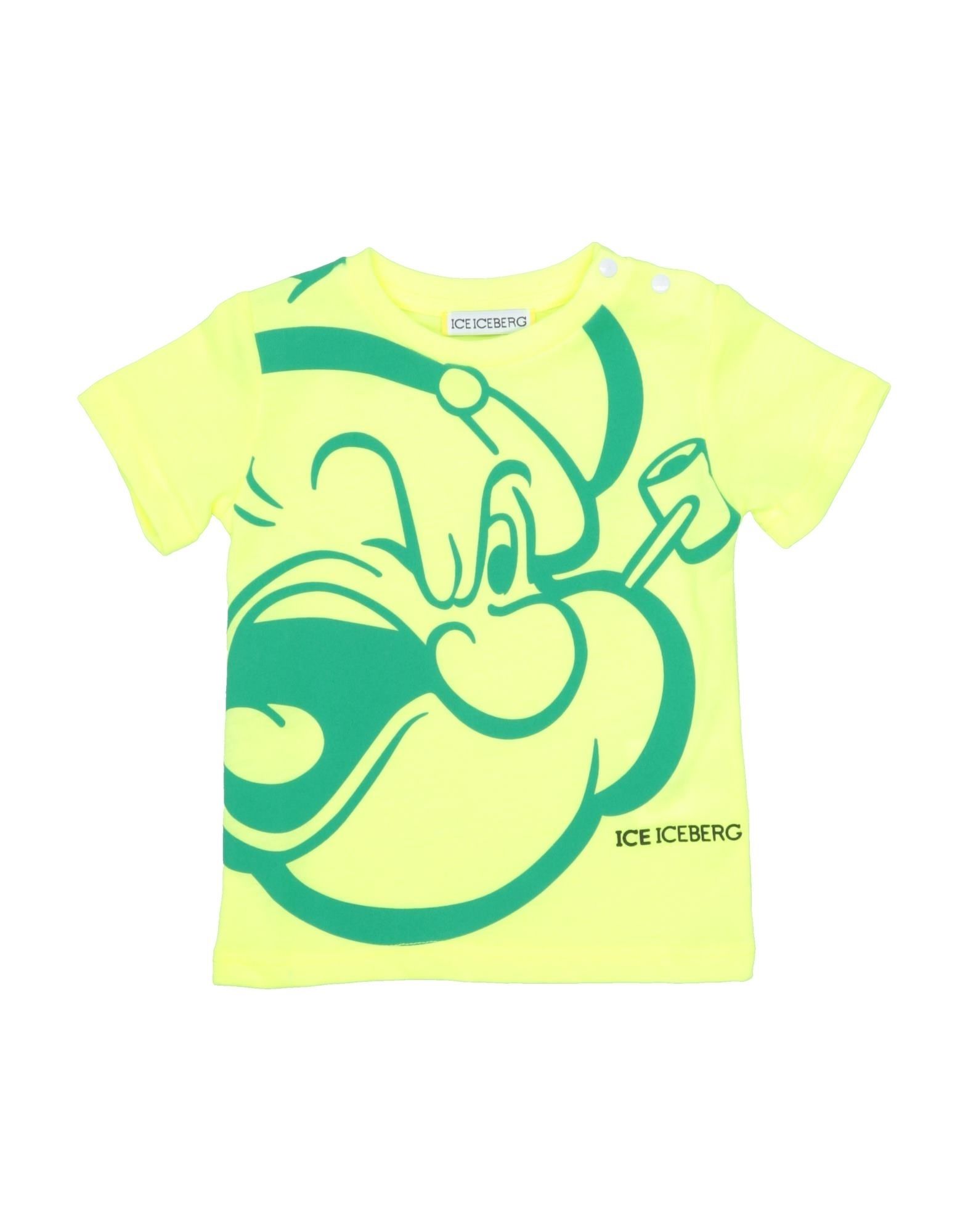 ICE ICEBERG T-shirts Kinder Gelb von ICE ICEBERG