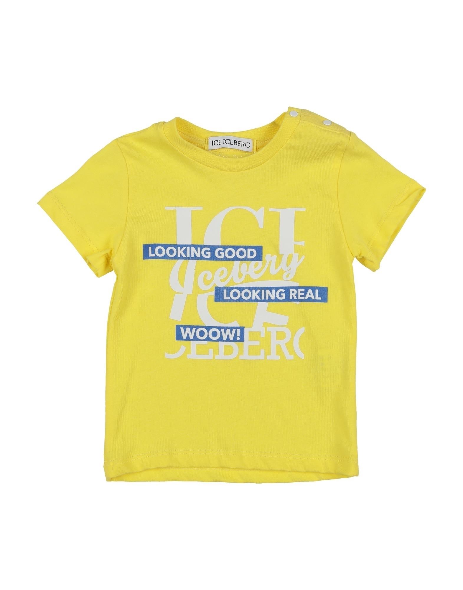 ICE ICEBERG T-shirts Kinder Gelb von ICE ICEBERG