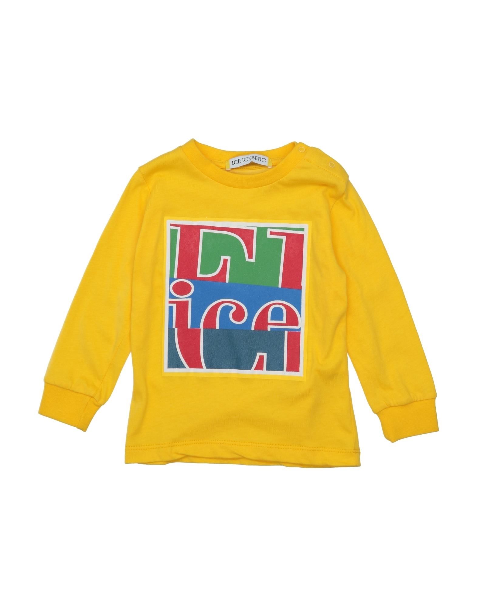 ICE ICEBERG T-shirts Kinder Gelb von ICE ICEBERG