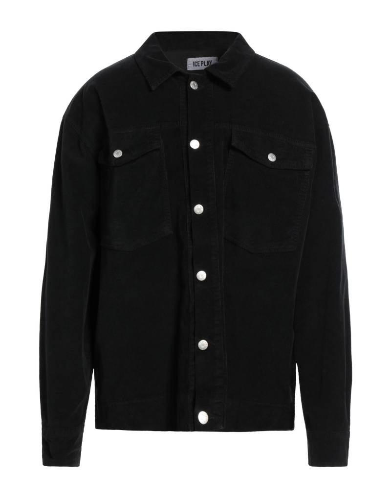 ICE PLAY Hemd Herren Schwarz von ICE PLAY