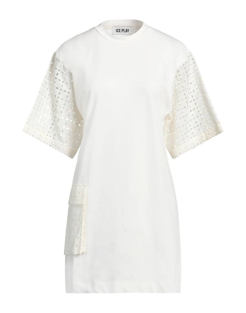 ICE PLAY Mini-kleid Damen Off white von ICE PLAY