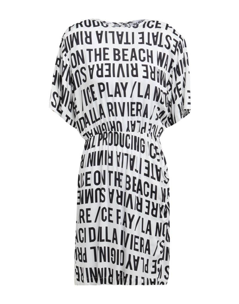 ICE PLAY Mini-kleid Damen Weiß von ICE PLAY