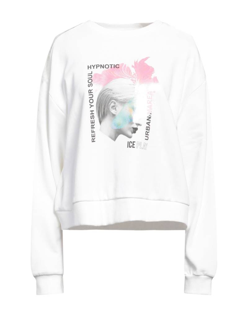 ICE PLAY Sweatshirt Damen Weiß von ICE PLAY