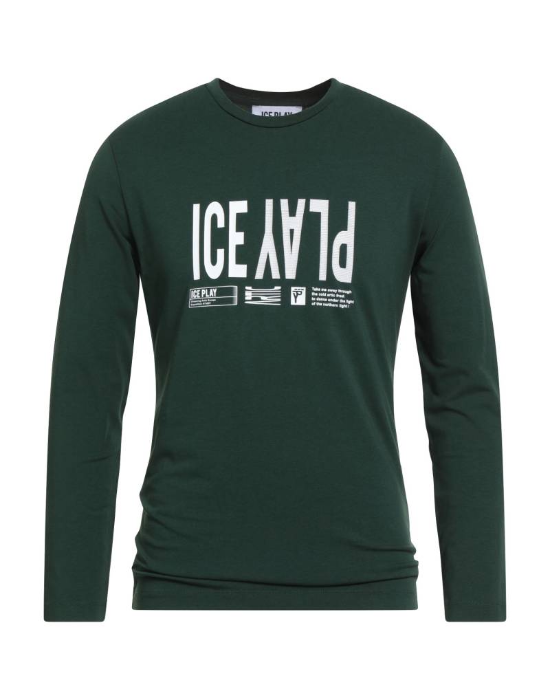 ICE PLAY T-shirts Herren Smaragdgrün von ICE PLAY