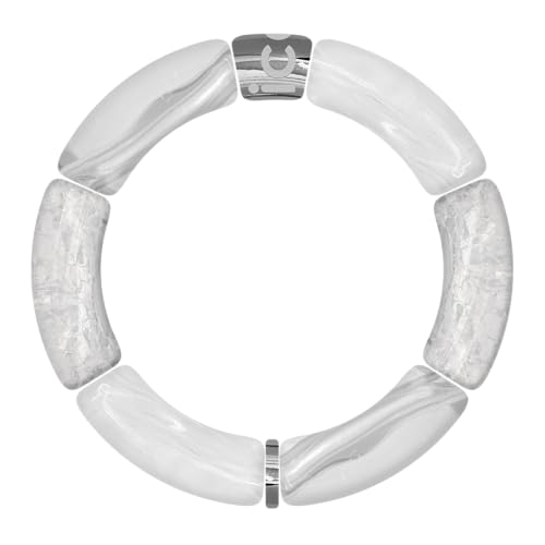 ICE Jewellery - Bella bracelet - Silver transparent - Weißes und silbernes Modearmband für Frauen (023560) von ICE-WATCH