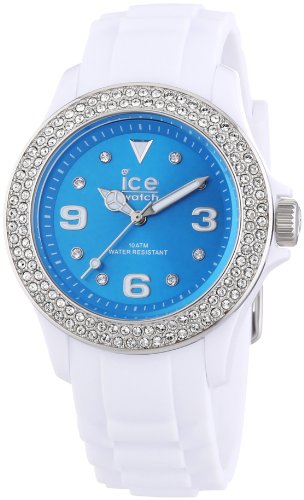 ICE-WATCH Damen - Armbanduhr Ice Star Analog Quarz Silikon ITE.ST.WTE.U.S.12 von ICE-WATCH