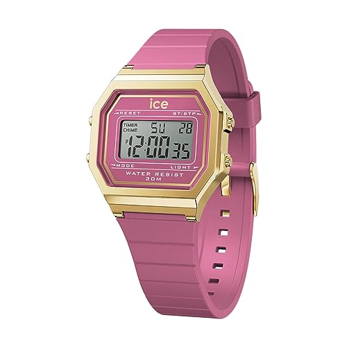 Ice-Watch - ICE digit retro Blush violet - Lila Damenuhr mit Plastikarmband - 022051 (Small) von ICE-WATCH