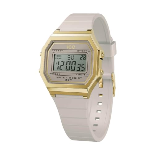 Ice-Watch - ICE digit retro Wind - Graue Damenuhr mit Plastikarmband - 022066 (Small) von ICE-WATCH