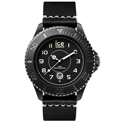 ICE-WATCH Herren-Armbanduhr Analog Quarz Leder HE.BK.BM.B.L.14 von ICE-WATCH